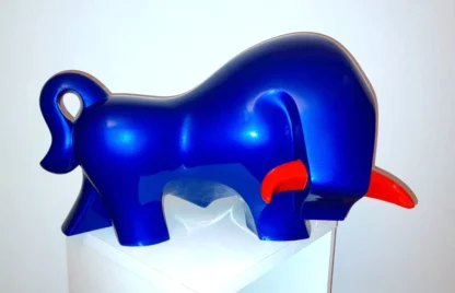 Baby Pucara Bull by Gustavo Salas
