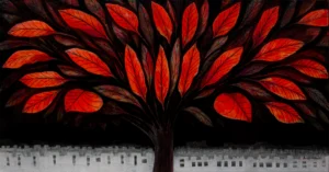 Warm Tree by Angel Suárez